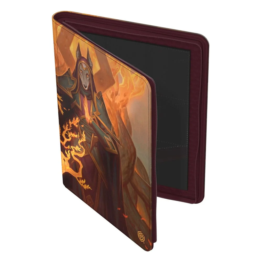 Ultimate Guard Zipfolio 18-Pocket Xenoskin (360 double-sleeved cards) Magic: The Gathering "Tarkir: Dragonstorm" - Abzan Devotee